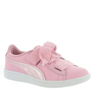 🌸Girls Puma Vikky Satin Lace Sneakers 6C